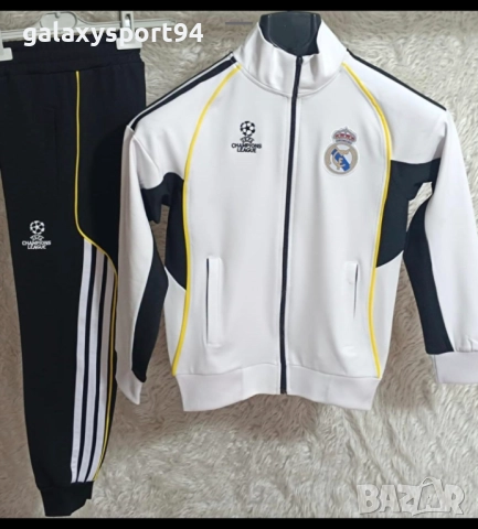 Black Анцуг Роналдо Реал Мадрид Черен комплект Шампионска Лига  25/26 нов, снимка 3 - Футбол - 52425113