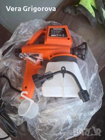 Продавам електрически пистолет за боядисване