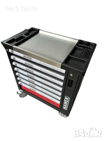 Професионален празен шкаф за инструменти с метален плот HAWEK, снимка 3 - Други инструменти - 49025785