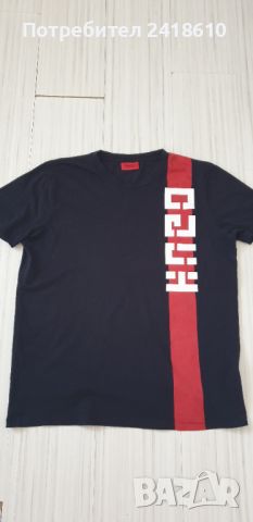 Hugo Boss HUGO Dech Cotton Mens Size L ОРИГИНАЛНА Мъжка Тениска!, снимка 8 - Тениски - 46279371