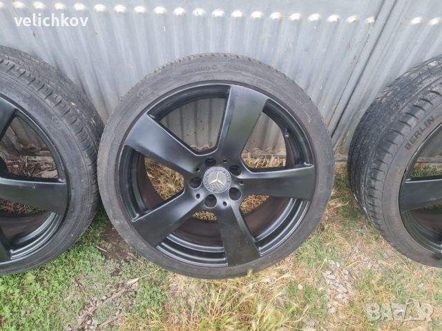 Джанти за Mercedes  18'  с гуми 225 40 18 , снимка 3 - Гуми и джанти - 46751222