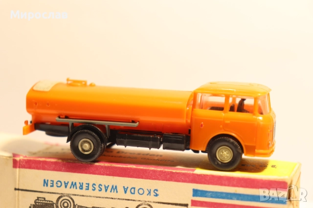 PERMOT PREFO SKODA H0 1/87 МОДЕЛ ИГРАЧКА КАМИОН ВОДОНОСКА, снимка 6 - Колекции - 52595946