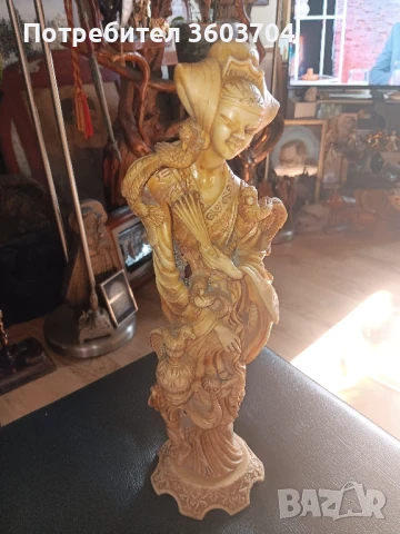 статуя на китайска императрица, снимка 3 - Антикварни и старинни предмети - 51124289