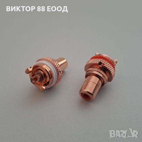 Female RCA Connector - №4, снимка 4 - Други - 46714144