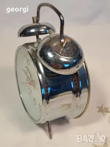 часовник будилник 23/4, снимка 4 - Антикварни и старинни предмети - 49332298