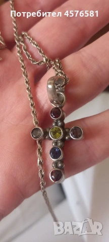 сребърни бижута сребро 925 цена по договаряне, снимка 6 - Колиета, медальони, синджири - 54237393