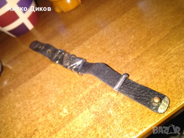 Emporio Armani гривна маркова естествена кожа със сребърни орнаменти, снимка 7 - Гривни - 51515482