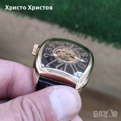 Мъжки луксозен часовник FRANCK MULLER GRAND CENTRAL , снимка 8 - Мъжки - 46870394