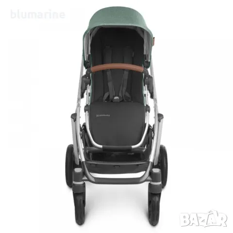 Бебешка количка UPPAbaby VISTA V2 Emmett Green Melange, снимка 8 - Детски колички - 47732077