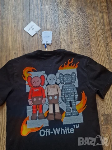Страхотна мъжка тениска OFF WHITE размер S M L XL , снимка 3 - Тениски - 50792083