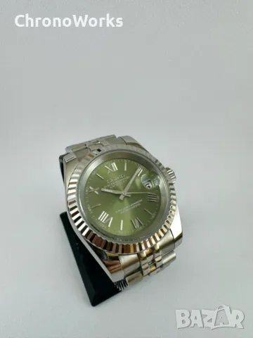 Часовник Seiko Datejust Mod Roman Dial 39мм, снимка 1 - Мъжки - 47171777