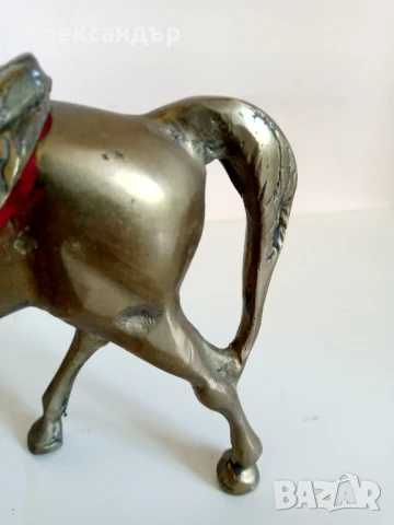 Бронзова статуетка, снимка 7 - Статуетки - 50494853