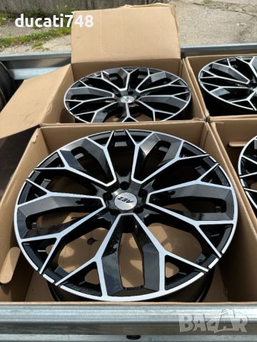 Нови Алуминиеви джанти 22" AEZ Leipzig Dark 5x112  Audi, BMW, Mercedes, снимка 3 - Гуми и джанти - 46040603