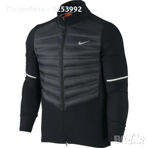 Яке Nike Aeroloft Hybrid Running Jacket 800 Fill Power, снимка 1 - Спортни дрехи, екипи - 49528852