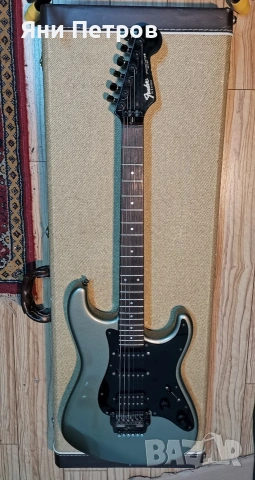  Fender Japan Stratocaster Grey HSS 1986 електрическа китара 