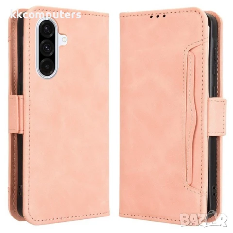 Samsung Galaxy A36 5G / A56 5G Magnetic Wallet Кожен Калъф и Протектор, снимка 5 - Калъфи, кейсове - 50789898