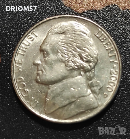 Монети САЩ - 2 бр. [1985-2000], снимка 3 - Нумизматика и бонистика - 53302989