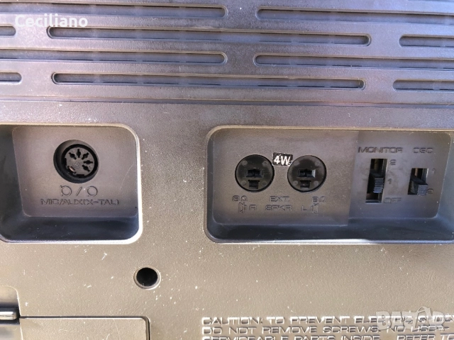 Радиокасетофо SENCOR S-4440-функционален!, снимка 4 - Радиокасетофони, транзистори - 52606958