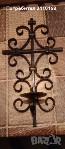Свещник от ковано желязо