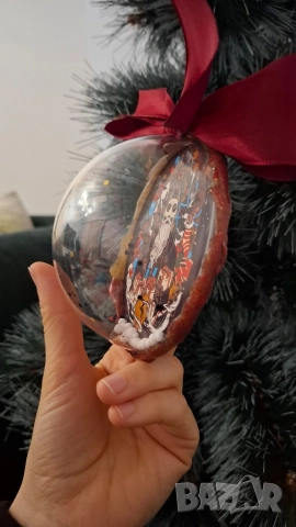 Коледна украса / топка -рок група "Ghost Band" , снимка 3 - Декорация за дома - 52622353