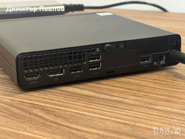 HP ProDesk 400 G6 Mini / Intel i5-10500T / 256GB / 16GB / UHD 630 / Wi-Fi, снимка 4 - За дома - 52573155