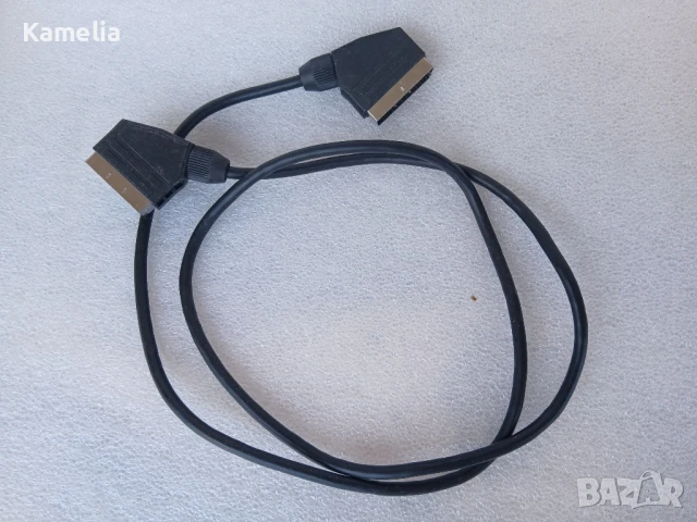 Двоен СКАРТ Кабел за телевизори и аудио-видео приемници