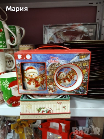 Коледни чаши, снимка 3 - Коледни подаръци - 52851123