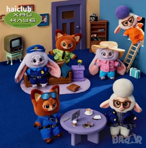 Зоотрополис плюшени играчки/Зоотопия /Zootopia / Zootrpolis, снимка 2 - Плюшени играчки - 53275391