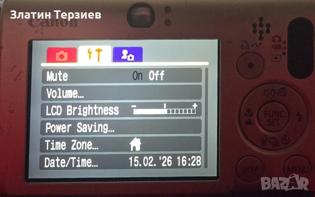 Фотоапарат Canon IXUS 80 IS (сребрист), снимка 5 - Фотоапарати - 53492837