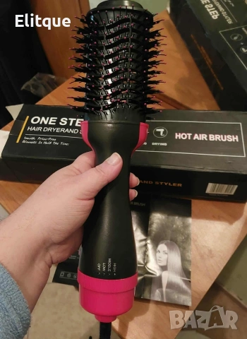 Четка сешоар с горещ въздух 2 в 1 ПРОМОЦИЯ, снимка 2 - Сешоари - 53100280