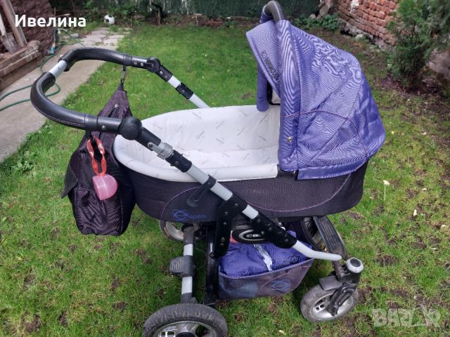 Бебешка количка 2в1, снимка 3 - Детски колички - 45840466