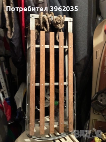 Шейна -от  алумин и дърво, снимка 2 - Зимни спортове - 53926399