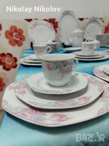 Порцеланов сервиз Winterling Roslau Germany Bawaria, снимка 10 - Сервизи - 53330796