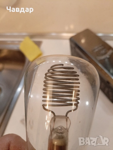 колекционерска електрическа лампа ,крушка, снимка 5 - Антикварни и старинни предмети - 52580226