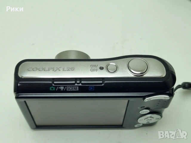 Nikon COOLPIX L20 10.0MP Digital Camera , снимка 11 - Фотоапарати - 53805044
