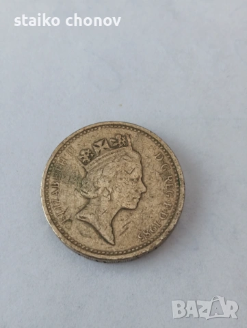 Английски паунд Елизабет II