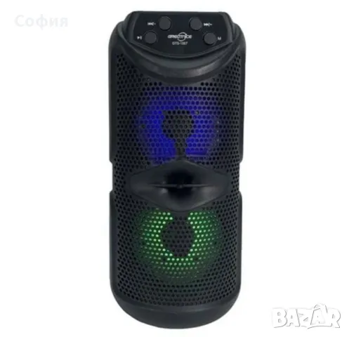 Мощна 6-инчова Bluetooth парти колонка с Hi-Fi звук и многофункционалност GTS-1557, снимка 6 - Bluetooth тонколони - 47753569