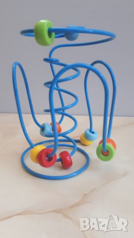 Метална играчка с пръстени за малки деца, снимка 2 - Образователни игри - 45761121