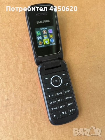 Телефон Samsung GT-E1190 перфектен с зарядно бг меню, снимка 2 - Samsung - 53874846
