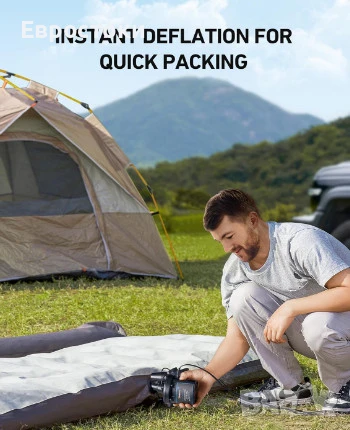 Електрическа помпа AstroAI, 3.5 kPa, 300 L/min, 120 V AC / 12 V DC, снимка 7 - Градинска техника - 50462918