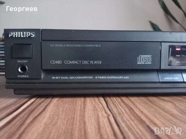 Philips CD 480, снимка 6 - Аудиосистеми - 51921951