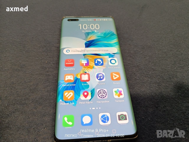 Huawei Mate 40 Pro, Dual SIM, 256GB, 8GB RAM, 5G, Black , снимка 2 - Huawei - 53184943