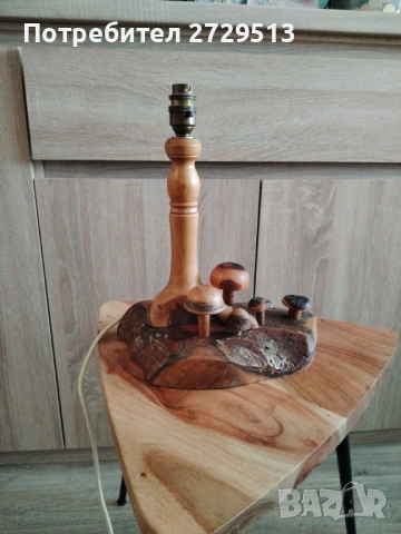 Лампа винтидж, снимка 3 - Настолни лампи - 53936468