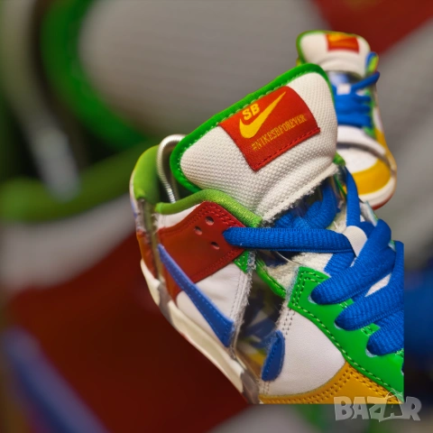 Nike x eBay SB Dunk Low "Sandy Bodecker", номерация 39 (38.5 см), снимка 3 - Маратонки - 53220006