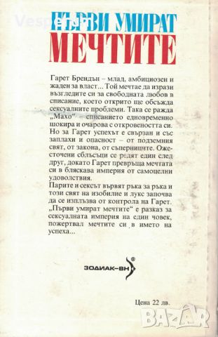 Първи умират мечтите /Харълд Робинс/, снимка 2 - Художествена литература - 45967441