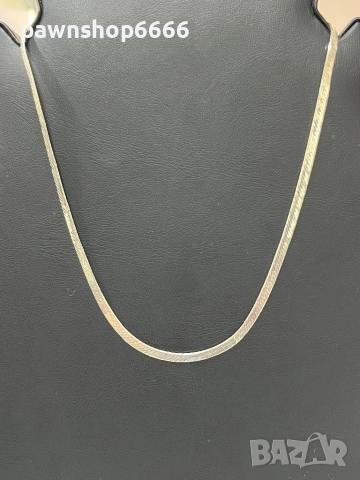 Сребърно колие 925 проба , 5,90 грама, снимка 2 - Колиета, медальони, синджири - 53646866