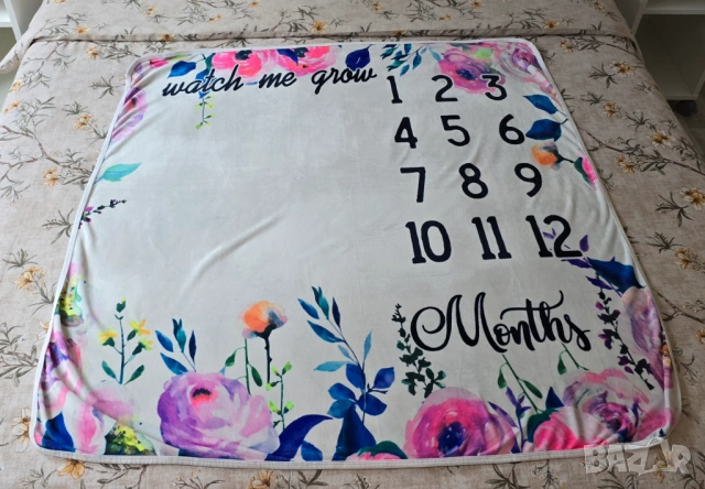 Одеяло за месечинки на бебе