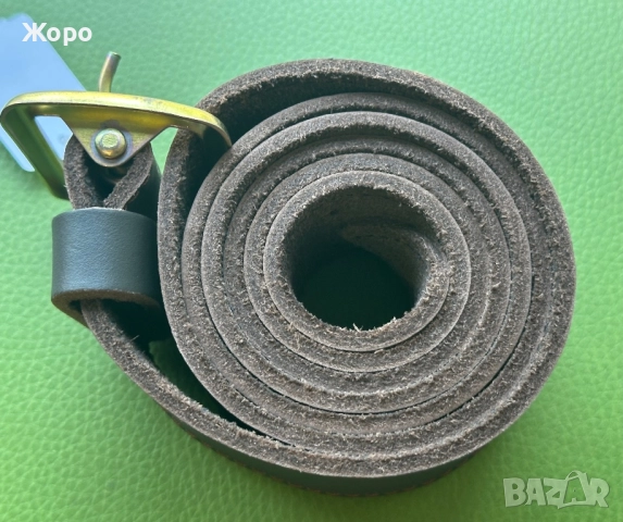 Кожени Колани Офицерски-Черни и Кафяви, снимка 7 - Екипировка - 52428023