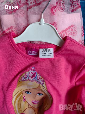 Рокля Барби на Зара, снимка 3 - Детски рокли и поли - 45682808