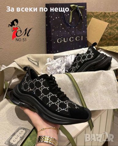 Дамски маратонки Gucci - Различни цветове Код D365, снимка 2 - Маратонки - 46573214